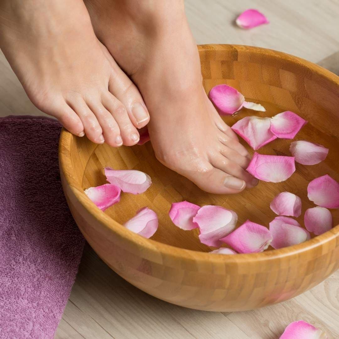 домашний педикюр