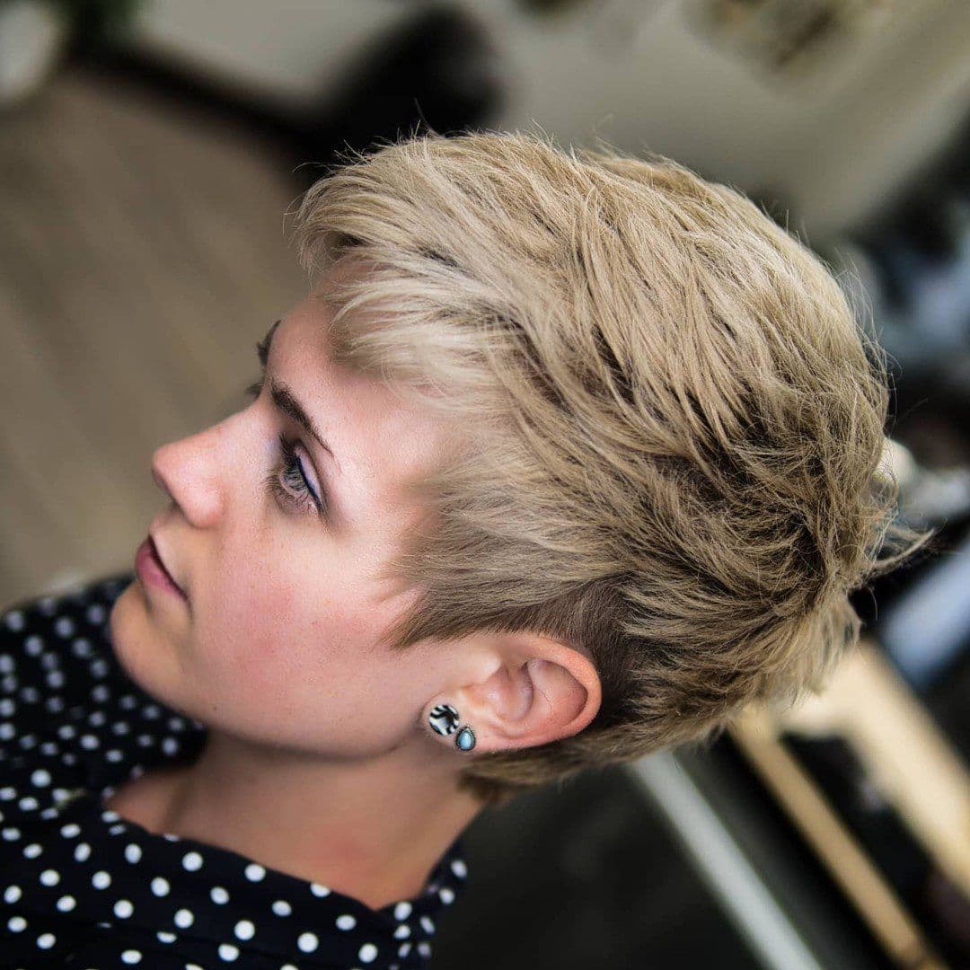 Пикси на тонкие волосы